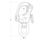 RVS316 Hollex snapsluitingen warteloog