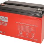 115Ah AGM Deep Cycle Accu Zenith