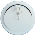 Allpa Inspectieluik Kunststof met slot