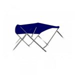 Biminitop Sunmaster RVS 3-boogs hoogte 91cm