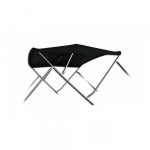 Biminitop Sunmaster RVS Basic Line 3-boogs hoogte 117cm