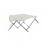 Biminitop Sunmaster RVS Basic Line 3-boogs hoogte 117cm