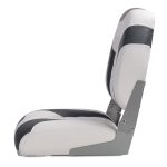 Bootstoel Low Back – White/Charcoal