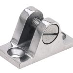 Buiskapbeslag Dekplaat RVS 22-25 mm