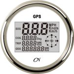 CN GPS snelheidsmeter digitaal 12-24 Volt met Kompas