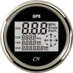 CN GPS snelheidsmeter digitaal 12-24 Volt met Kompas