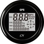 CN GPS snelheidsmeter digitaal 12-24 Volt met Kompas