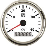 CN Toerenteller 0-4000 rpm 12-24 Volt