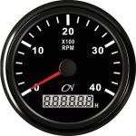 CN Toerenteller 0-4000 rpm 12-24 Volt