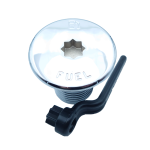 Verchroomde Dekvuldoppen