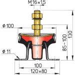 Hydraulische Trillingsdemper Vetus