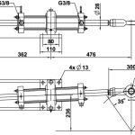 LS Cilinder 60 DT LC456 330 KGM 664cc