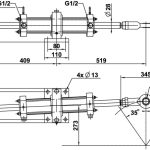 LS Cilinder 63 DT LC457 450KGM 862 cc