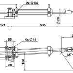 LS Cilinder LC463 40DTP 84 KGM 191 cc