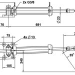 LS Cilinder LC467 50-300 240KGM 464 cc
