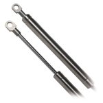 RVS 316 Gasveren oog-oog