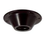 Hollex Zwarte boottafel set Inleg Donkergrijs en 4 RVS Houders