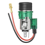 Sigarettenaansteker inbouw-doos met verlichting 12V/24V