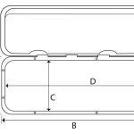 Talamex Inspectieluik met Bak Wit