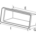 Talamex Inspectieluik met Bak Wit