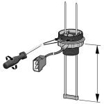 VDO Gever 80-600 mm tbv Capacitief Drinkwater en Vuilwatermeter