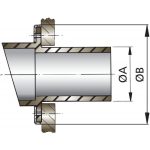 Vetus Rubberen uitlaat-spiegeldoorvoeren