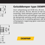 Vetus geluiddempers type MP