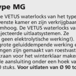 Waterlocks kunststof Vetus type MGP Ø 90-250 mm