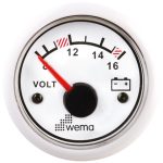 Wema 12 Volt Voltmeter