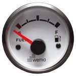 Wema Brandstofmeter Silver Gauge