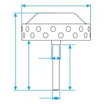 Zeilboot Stuurwiel Brake spinners