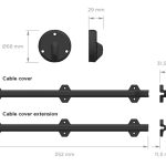Zipwake Kabel Cover S Kit