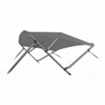 Biminitop Sunmaster RVS 3-boogs hoogte 117cm